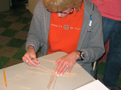 JoAnn Kelly Catsos Basketry Workshop 2010