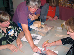 JoAnn Kelly Catsos Basketry Workshop 2010