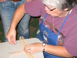 JoAnn Kelly Catsos Basketry Workshop 2010