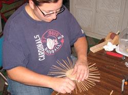 JoAnn Kelly Catsos Basketry Workshop 2010