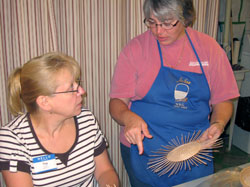JoAnn Kelly Catsos Basketry Workshop 2010
