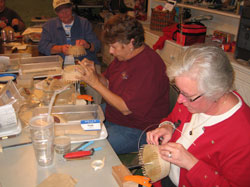 JoAnn Kelly Catsos Basketry Workshop 2010