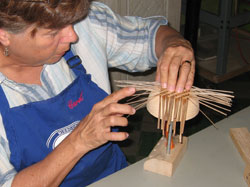 JoAnn Kelly Catsos Basketry Workshop 2010