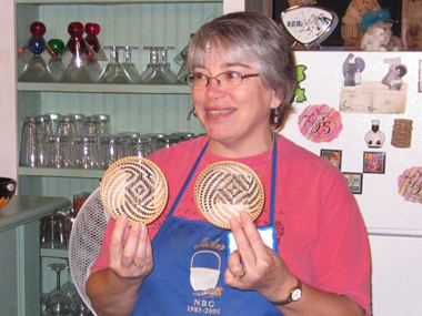 JoAnn Kelly Catsos Basketry Workshop 2011