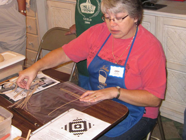 JoAnn Kelly Catsos Basketry Workshop 2011