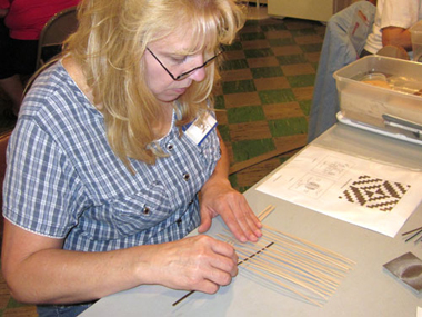 JoAnn Kelly Catsos Basketry Workshop 2011