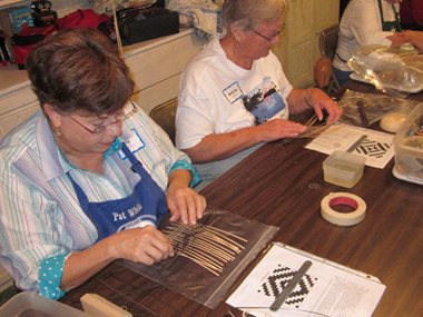 JoAnn Kelly Catsos Basketry Workshop 2011