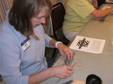 JoAnn Kelly Catsos Basketry Workshop 2011