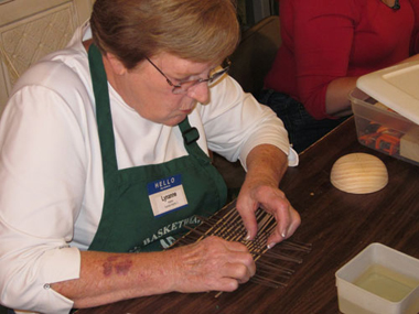 JoAnn Kelly Catsos Basketry Workshop 2011