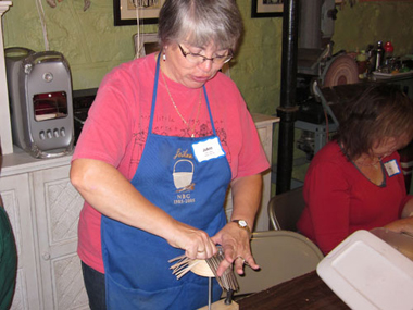 JoAnn Kelly Catsos Basketry Workshop 2011