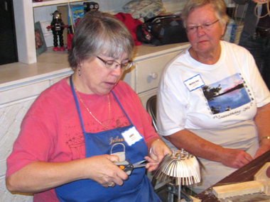 JoAnn Kelly Catsos Basketry Workshop 2011