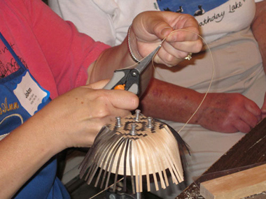 JoAnn Kelly Catsos Basketry Workshop 2011