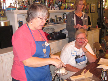 JoAnn Kelly Catsos Basketry Workshop 2011