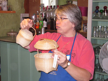 JoAnn Kelly Catsos Basketry Workshop 2011