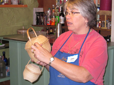 JoAnn Kelly Catsos Basketry Workshop 2011
