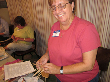 JoAnn Kelly Catsos Basketry Workshop 2011