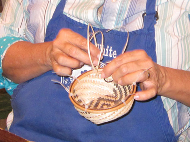 JoAnn Kelly Catsos Basketry Workshop 2011