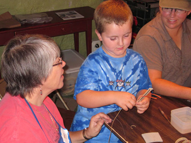 JoAnn Kelly Catsos Basketry Workshop 2011