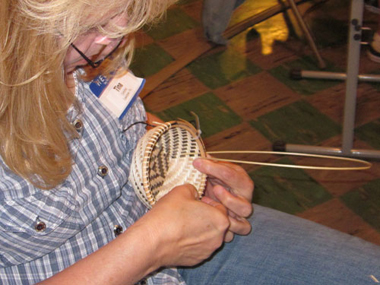 JoAnn Kelly Catsos Basketry Workshop 2011