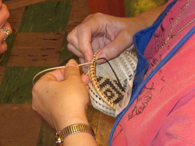 JoAnn Kelly Catsos Basketry Workshop 2011