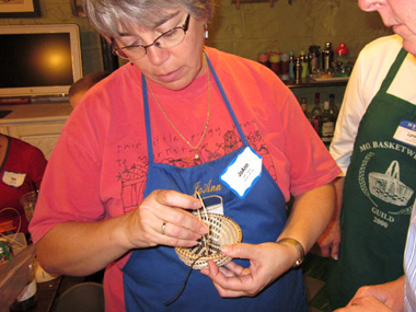 JoAnn Kelly Catsos Basketry Workshop 2011