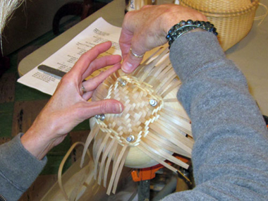 JoAnn Kelly Catsos Basketry Workshop 2011