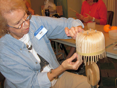 JoAnn Kelly Catsos Basketry Workshop 2011