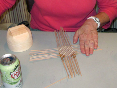 JoAnn Kelly Catsos Basketry Workshop 2011