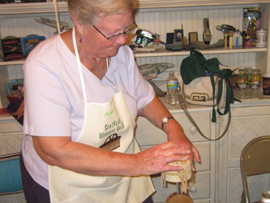 JoAnn Kelly Catsos Basketry Workshop 2011