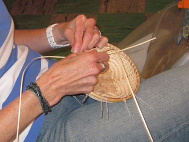 JoAnn Kelly Catsos Basketry Workshop 2011