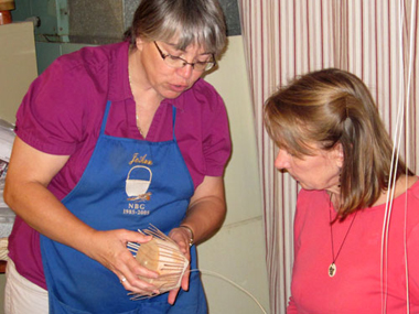 JoAnn Kelly Catsos Basketry Workshop 2011