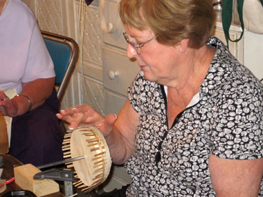 JoAnn Kelly Catsos Basketry Workshop 2011