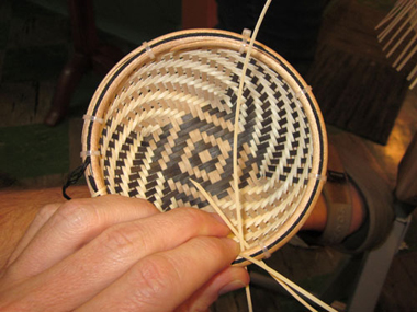 JoAnn Kelly Catsos Basketry Workshop 2011