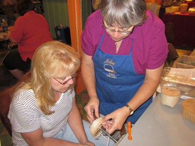 JoAnn Kelly Catsos Basketry Workshop 2011