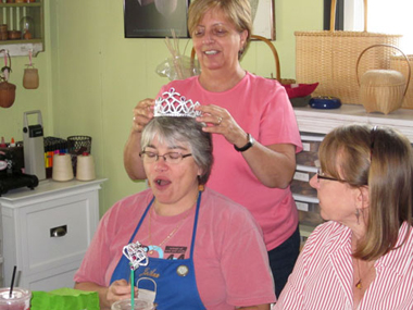 JoAnn Kelly Catsos Basketry Workshop 2011