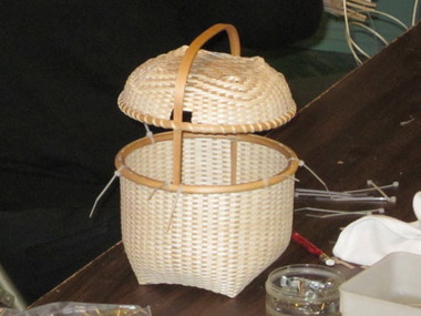 JoAnn Kelly Catsos Basketry Workshop 2011