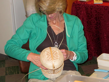 JoAnn Kelly Catsos Basketry Workshop 2011