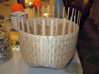 JoAnn Kelly Catsos Basketry Workshop 2011