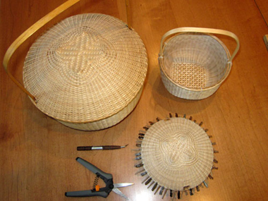 JoAnn Kelly Catsos Basketry Workshop 2011