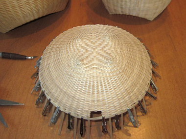 JoAnn Kelly Catsos Basketry Workshop 2011