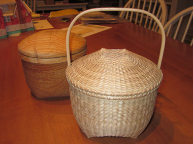 JoAnn Kelly Catsos Basketry Workshop 2011