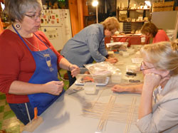 JoAnn Kelly Catsos Basketry Workshop 2012