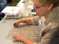 JoAnn Kelly Catsos Basketry Workshop 2012