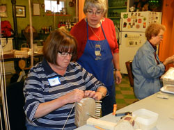 JoAnn Kelly Catsos Basketry Workshop 2012