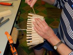 JoAnn Kelly Catsos Basketry Workshop 2012