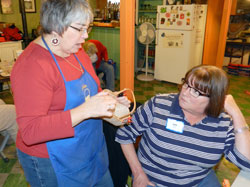 JoAnn Kelly Catsos Basketry Workshop 2012