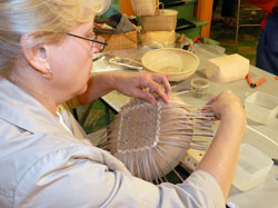 JoAnn Kelly Catsos Basketry Workshop 2012