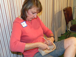 JoAnn Kelly Catsos Basketry Workshop 2012