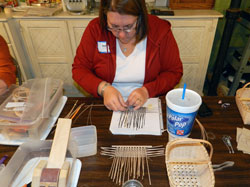 JoAnn Kelly Catsos Basketry Workshop 2012