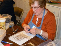 JoAnn Kelly Catsos Basketry Workshop 2012
